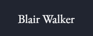 Blair Walker, Barrister & Solicitor